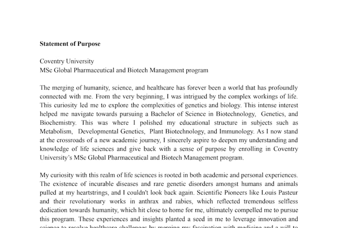 edit and polish your sop, personal statement, or essay